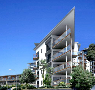 Gibraltar architectural facade